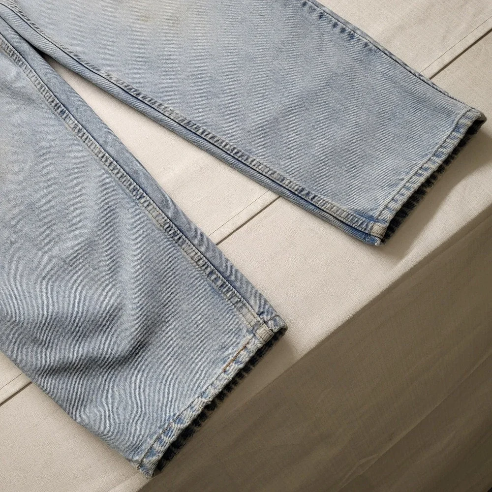 VTG Levis Jeans 560 Mens 36/30 Loose Fit Tapered Blue Light Wash 90s Y2K Baggy
